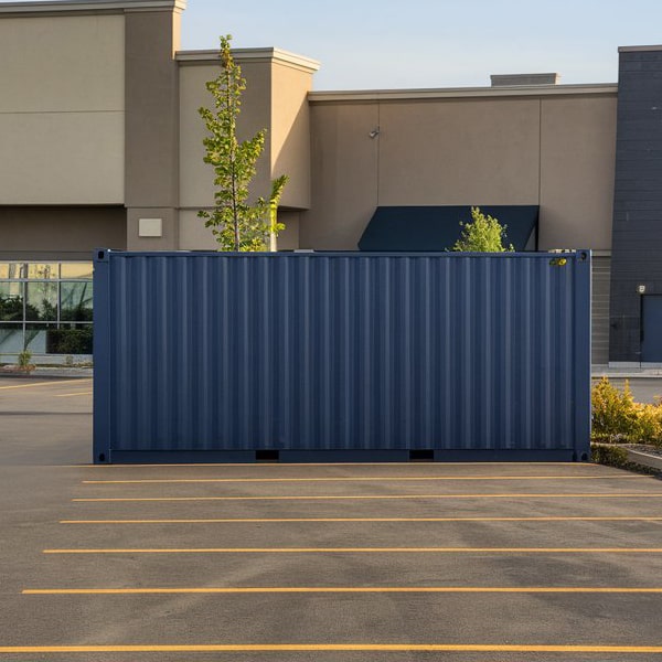 we offer refrigerated and climate-controlled options for our commercial storage containers